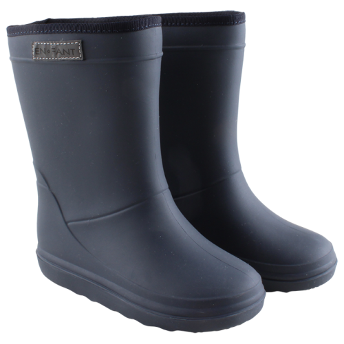 Termočižmy zateplené ovčím rúnom tmavomodré ENFANT | EN*FANT